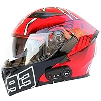 Amazon.co.jp: NEW メンズ レディース フルヘルメット スピーカーギア